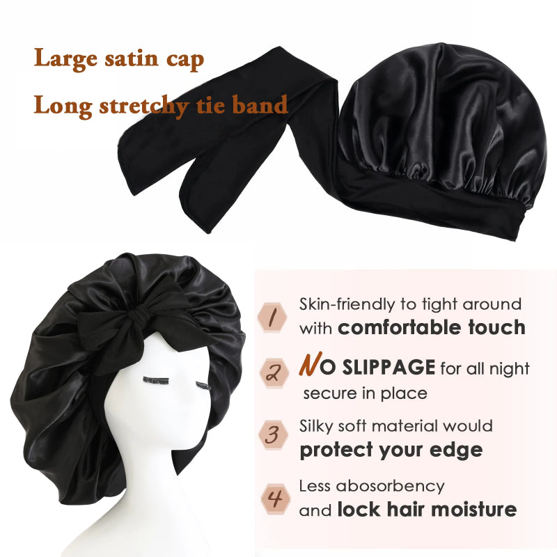 Satin Sleep Bonnet – Protect Your Hair